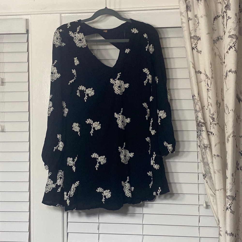 Free People Emma Dress Black